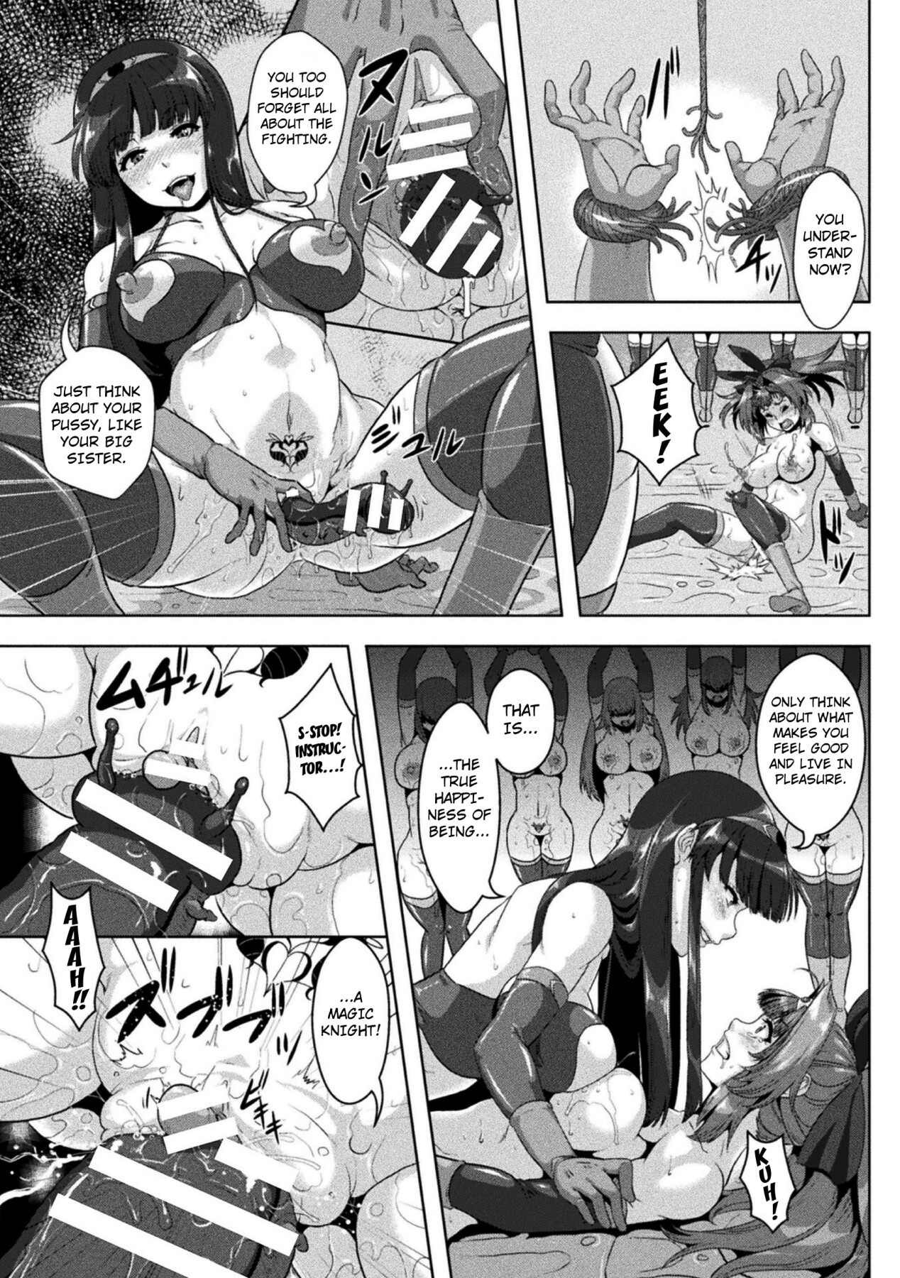 Hentai Manga Comic-The Parasytes Inside the Magical Girls' Bodie-Read-15